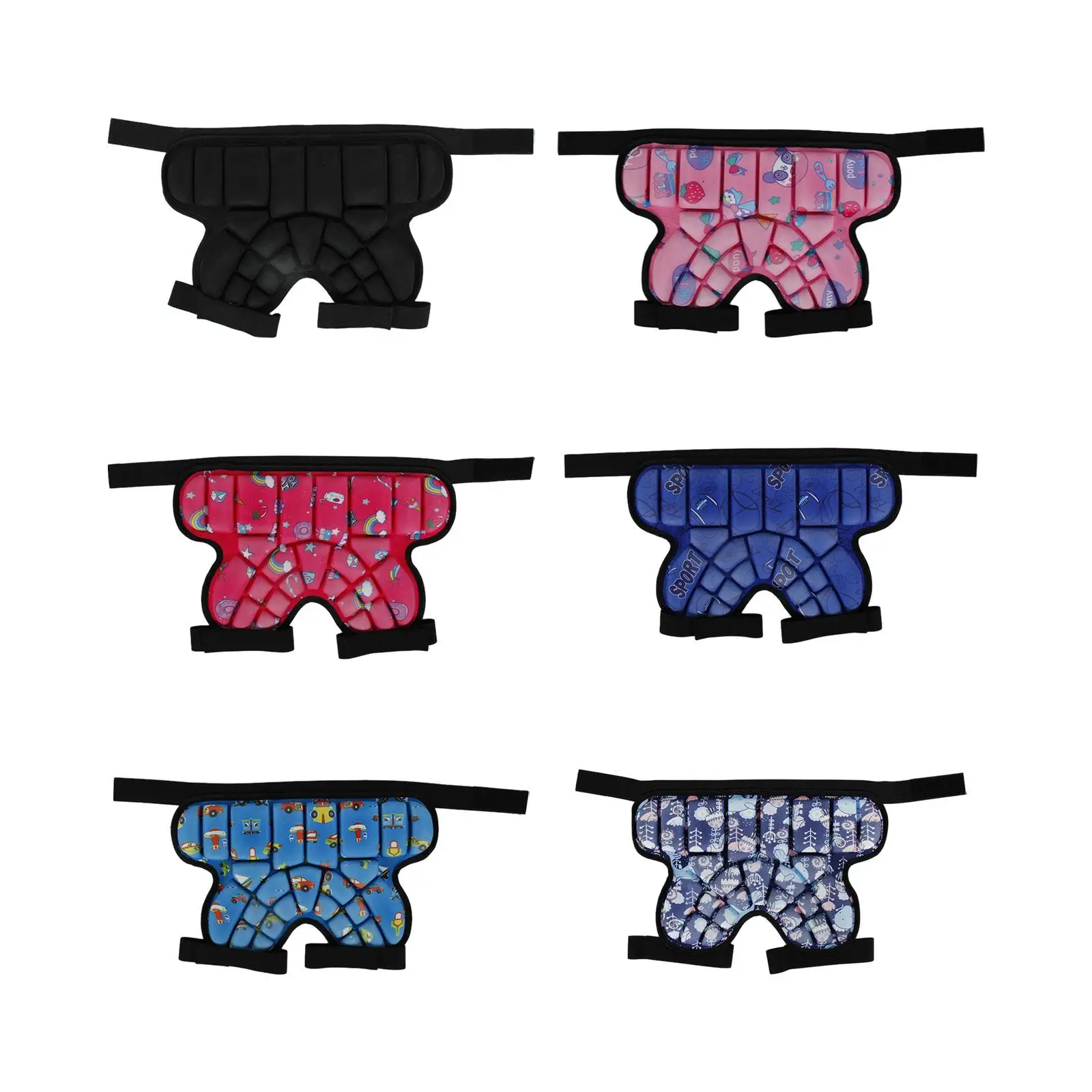 Căptușit Hip Protecție pantaloni Scurți pentru Copii 3D EVA Șold Protector Copil Hip Tampoane de Protecție Pantaloni pentru Schi, Patinaj, Snowboard