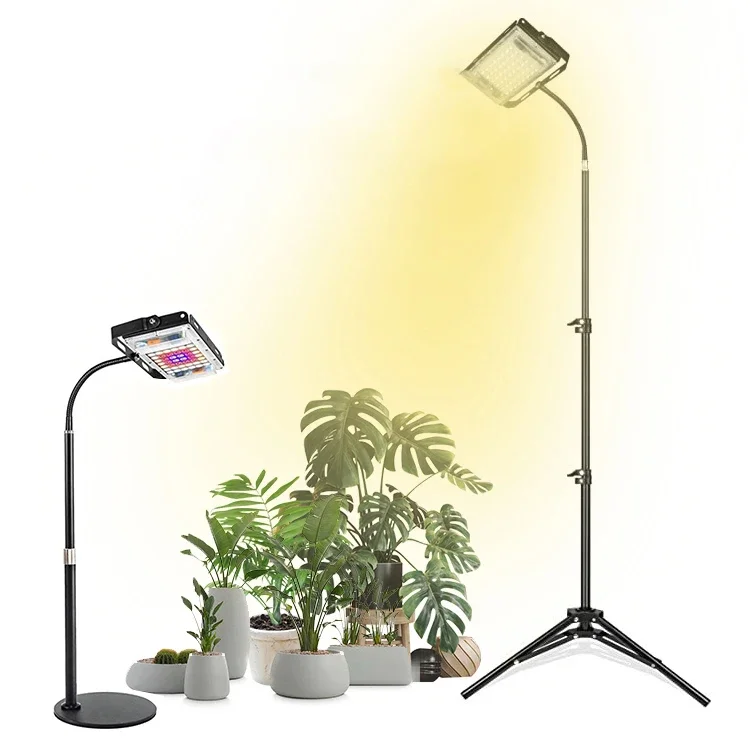 Noul Top de Masă Stand Plante Cresc de Lumină,Birou Cresc de Lumină întregul Spectru IR-UV Inclus LED-uri Cresc de Lumină pentru Plante de Interior Spectru Complet
