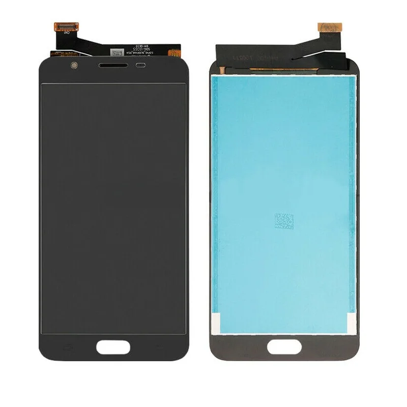 (O singură Gaură Versiune) pentru Samsung Galaxy J7 Prim SM-G610/On7 SM-G6000 Alb/Negru/Aur Color LCD si Touch Screen de Asamblare