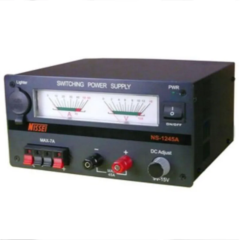 Original NISSEI NS-1245A Metru de Putere 45A 13.8 V 9V-15V Stație de Bază Digitală de Alimentare Metru NS1245A pentru Radio Auto Sistem Audio