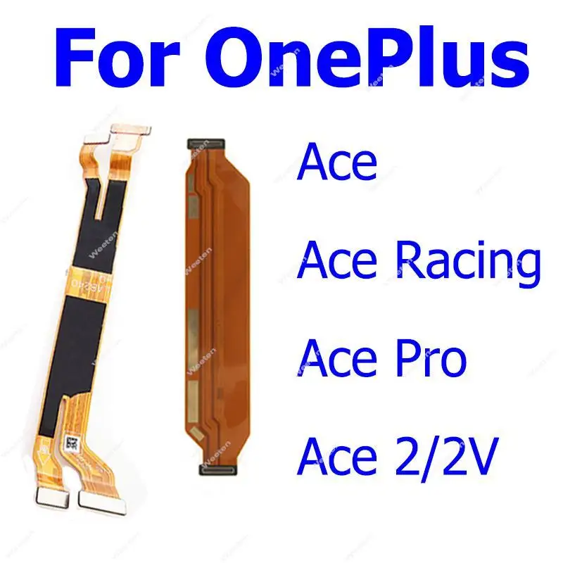 Pentru Oneplus 1+ As 2 2V Ace Pro Ace Curse Placa de baza Placa de baza, Ecran LCD LCD Flex Panglică Piese