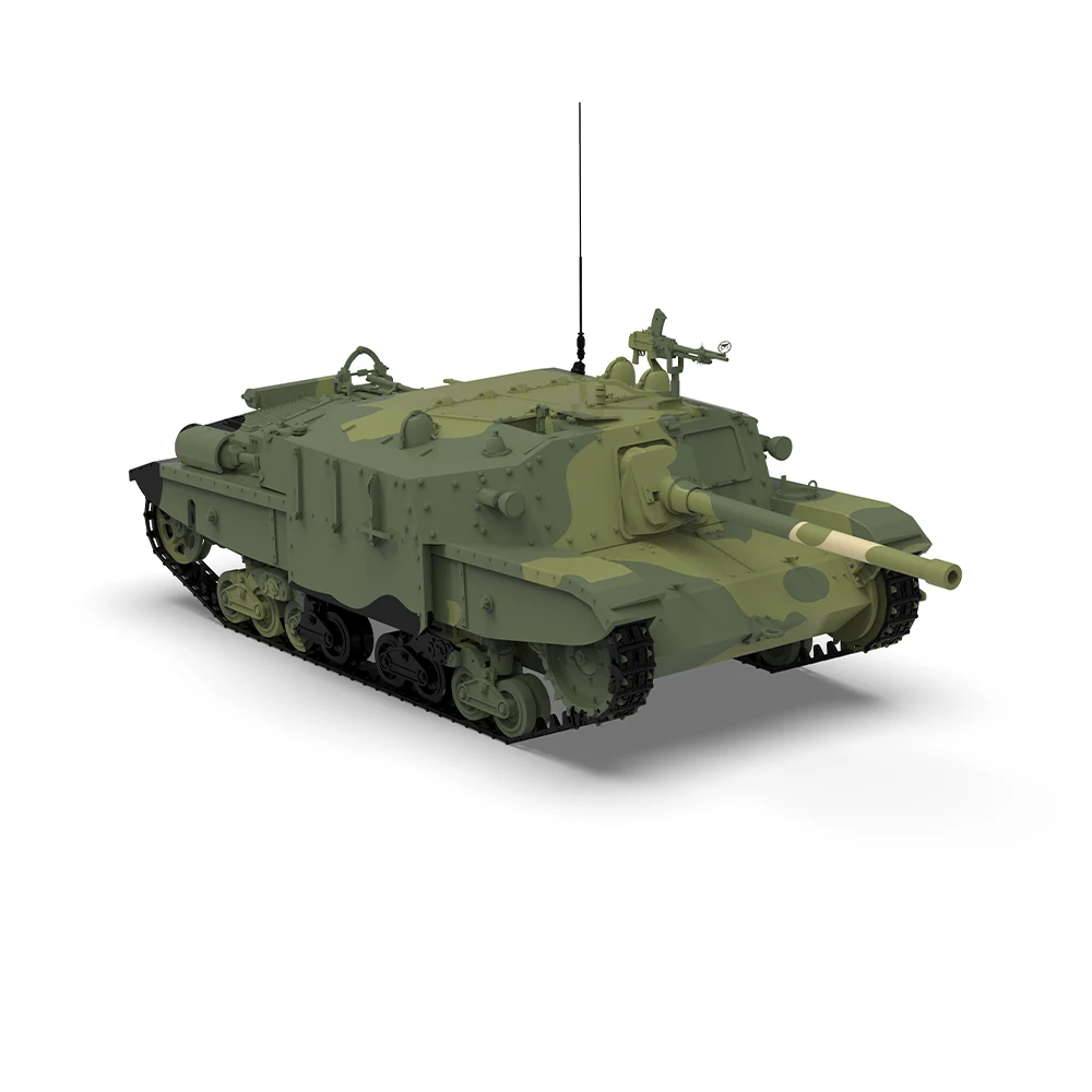 SSMODEL 144691 V1.7 1/144 3D Imprimate Rășină Militar Model Kit IA M43 46X 75mm Arma Motor Carriage